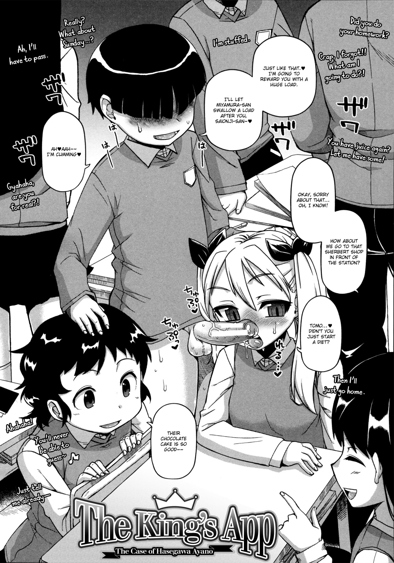 Hentai Manga Comic-King's App-Read-40